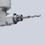 Milling spindles with quick change system and collet adapter up to Ø 20mm